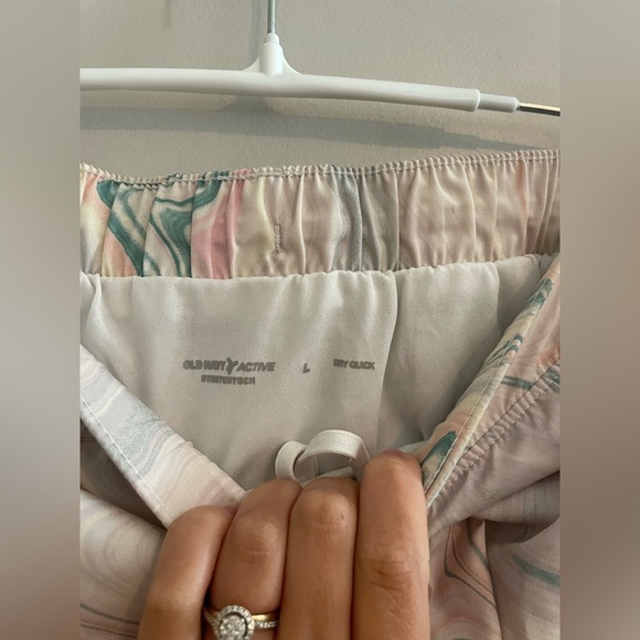 Old Navy Pink and Blue Colorful Athletic Shorts - Picture 3 of 4